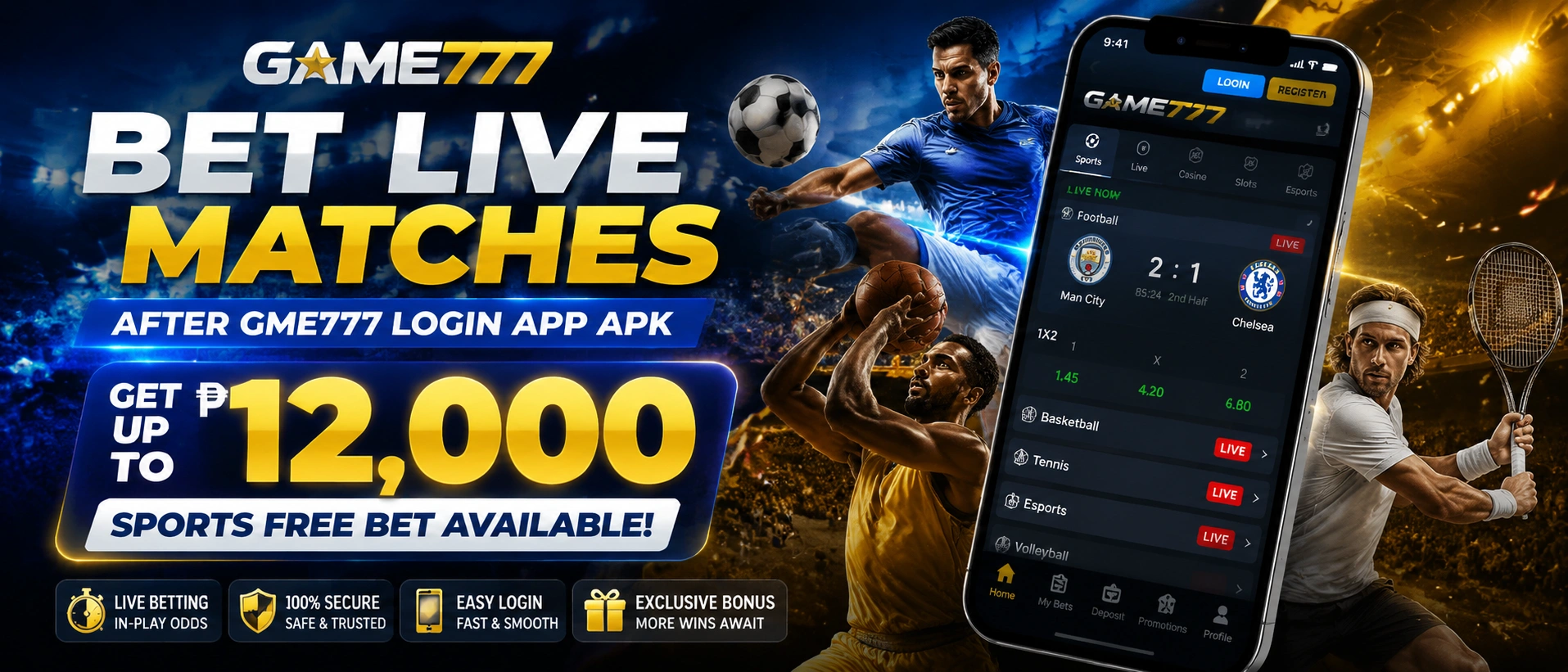 Sports betting match focus 1